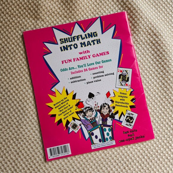 4/$25 Shuffling Into Math -‎ With Fun Family Games - Paperback - Picture 3 of 3